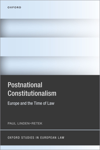 Imagen de portada: Postnational Constitutionalism 9780192899187