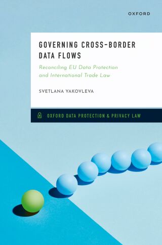 Imagen de portada: Governing Cross-Border Data Flows 1st edition 9780192899255