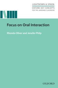 Cover image: Focus on Oral Interaction 1st edition 9780194000840