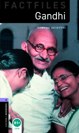 Imagen de portada: Oxford Bookworms Library Factfiles Level 4: Gandhi 9780194237802