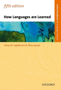 Cover image: How Languages Are Learned 5th edition 9780194406291