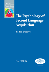 Cover image: The Psychology of Second Language Acquisition 9780194421973