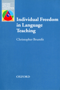 Imagen de portada: Individual Freedom in Language Teaching 9780194421744