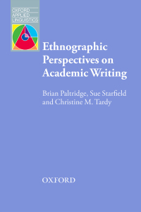 Omslagafbeelding: Ethnographic Perspectives on Academic Writing 9780194423878