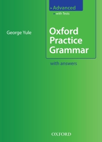 Cover image: Oxford Practice Grammar Advanced 9780194327541