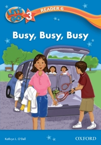 Cover image: Busy Busy Busy (Let's Go 3rd ed. Level 3 Reader 6) 9780194642262