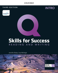 表紙画像: Q: Skills for Success 3E Intro Level Reading & Writing Student's Book 3rd edition 9780194903677