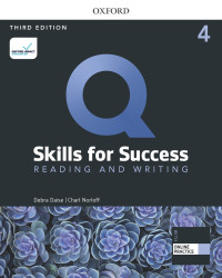 表紙画像: Q: Skills for Success 3E Level 4 Reading & Writing Student Book 3rd edition 9780194903714