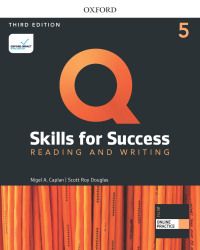 表紙画像: Q: Skills for Success 3E Level 5 Reading and Writing Student Book 3rd edition 9780194903721