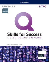Omslagafbeelding: Q: Skills for Success 3E Intro Level Listening and Speaking Student's Book 3rd edition 9780194905008
