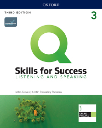 Imagen de portada: Q: Skills for Success 3E Level 3 Listening and Speaking Student's Book 3rd edition 9780194905039