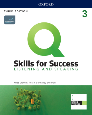 Omslagafbeelding: Q: Skills for Success Level 3 Listening and Speaking Student's Book 3rd edition 9780194905039