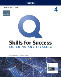 Imagen de portada: Q: Skills for Success 3E Level 4 Listening and Speaking Student Book 3rd edition 9780194905046