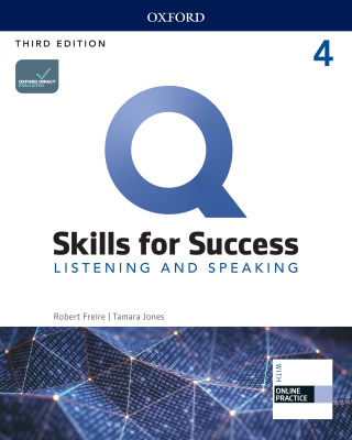 Cover image: Q: Skills for Success Level 4 Listening and Speaking Student Book 3rd edition 9780194905046