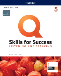 Cover image: Q: Skills for Success 3E Level 5 Listening and Speaking Student Book 3rd edition 9780194905053