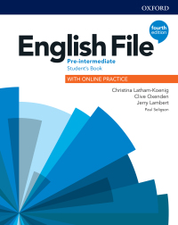 Cover image: English File 4E Pre-intermediate Student Book 4th edition 9780194037518