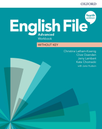 Cover image: English File 4E Advanced Workbook without answers 4th edition 9780194038553