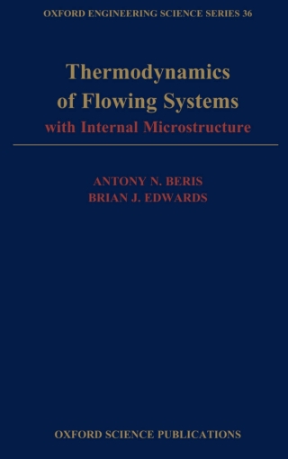Cover image: Thermodynamics of Flowing Systems 9780195076943