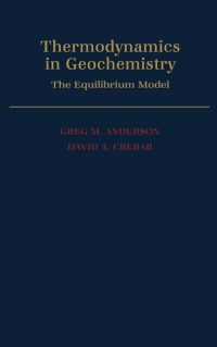 Imagen de portada: Thermodynamics in Geochemistry 9780195064643