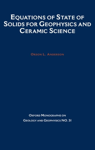 Cover image: Equations of State for Solids in Geophysics and Ceramic Science 9780195056068