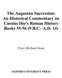 Cover image: The Augustan Succession 9780195167740