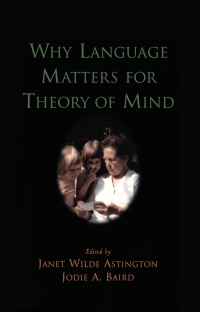 Immagine di copertina: Why Language Matters for Theory of Mind 1st edition 9780195159912
