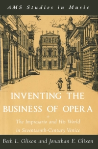 صورة الغلاف: Inventing the Business of Opera 9780195342970