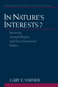 صورة الغلاف: In Nature's Interests? 9780195152012