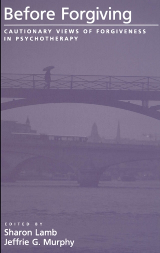 Cover image: Before Forgiving 1st edition 9780195145205