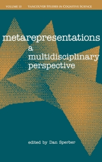 Imagen de portada: Metarepresentations 1st edition 9780195141153