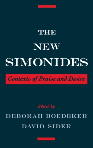Imagen de portada: The New Simonides 1st edition 9780195137675