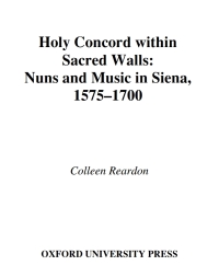 Titelbild: Holy Concord within Sacred Walls 9780195132953