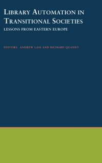 Omslagafbeelding: Library Automation in Transitional Societies 1st edition 9780195132625