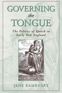 Cover image: Governing the Tongue 9780195130904