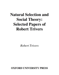 Imagen de portada: Natural Selection and Social Theory 9780195130621