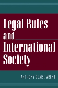Imagen de portada: Legal Rules and International Society 9780195127102