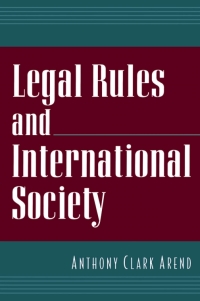 Cover image: Legal Rules and International Society 9780195127119