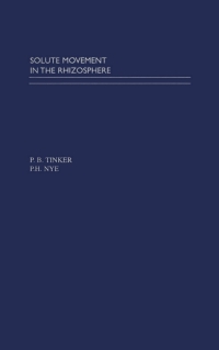 Cover image: Solute Movement in the Rhizosphere 9780195124927