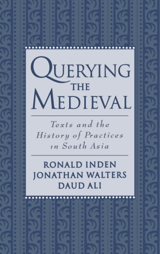 Cover image: Querying the Medieval 9780195124309