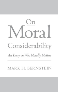 Titelbild: On Moral Considerability 9780195123913