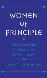 Imagen de portada: Women of Principle 9780195120707