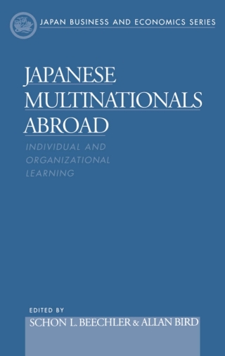 Titelbild: Japanese Multinationals Abroad 1st edition 9780195119251