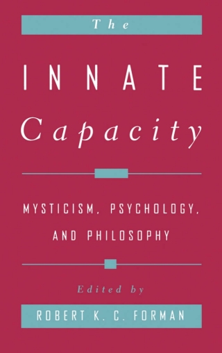 Imagen de portada: The Innate Capacity 1st edition 9780195116977