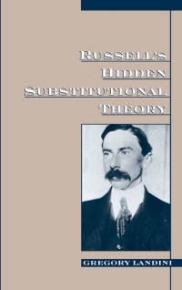 Imagen de portada: Russell's Hidden Substitutional Theory 9780195116830