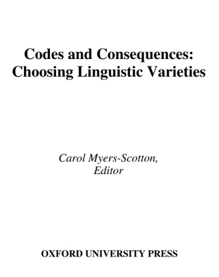 Titelbild: Codes and Consequences 1st edition 9780195115239