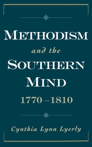 Cover image: Methodism and the Southern Mind, 1770-1810 9780195313062