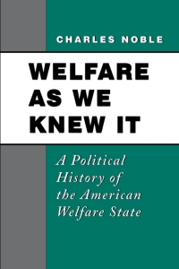 Titelbild: Welfare As We Knew It 9780195113372