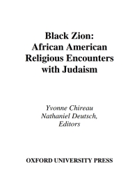 Imagen de portada: Black Zion 1st edition 9780195112580