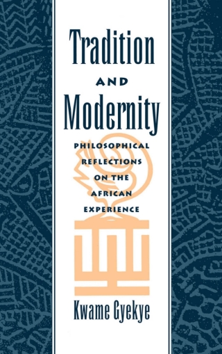 Imagen de portada: Tradition and Modernity 9780195112252
