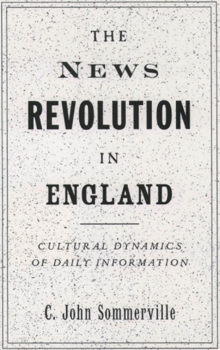 Omslagafbeelding: The News Revolution in England 9780195106671